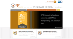 Desktop Screenshot of opsconsulting.com